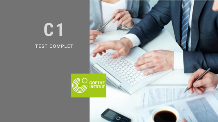 Certification Goethe Institute Niveau C1 4 modules - complet