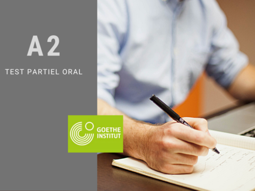 Certification Goethe A2 partiel oral