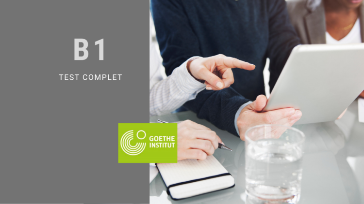 Certification Goethe Institute Niveau B1