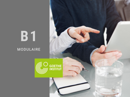 Certification Goethe Niveau B1 - 1 module