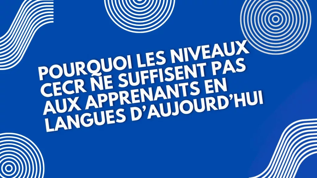 les niveaux du CECR